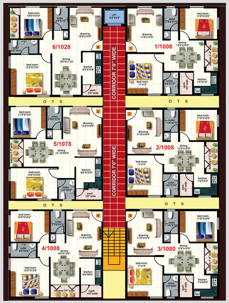 Typical Floor Plan